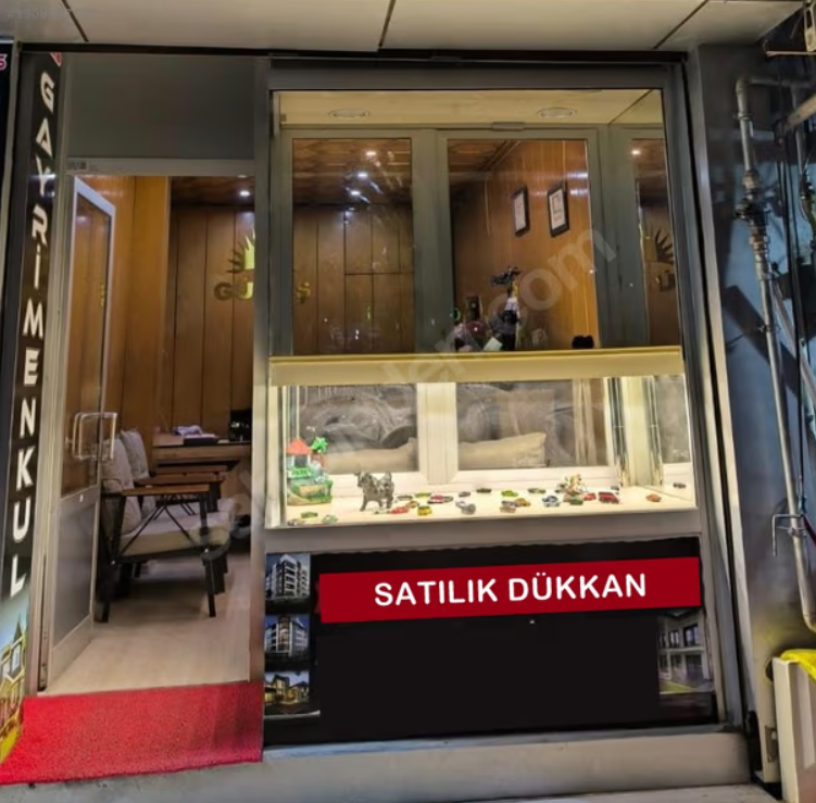 SATILIK KİRACILI İKİ KATLI DÜKKAN